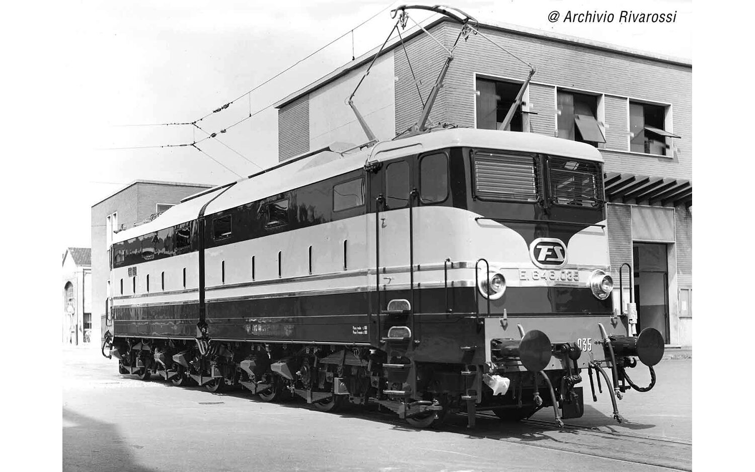 Rivarossi HR2868S FS, E-Lok E.646 2.Serie Treno Azzurro Ep IIIb DCS